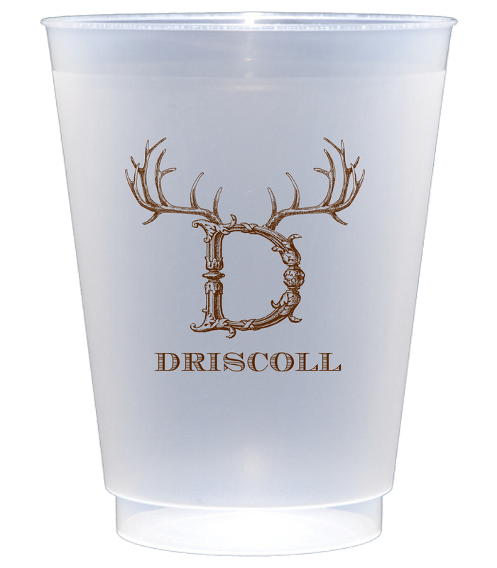 Customizable Hornabet Frosted Shatterproof 16oz Cups D