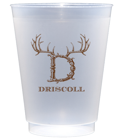 Customizable Hornabet Frosted Shatterproof 16oz Cups D