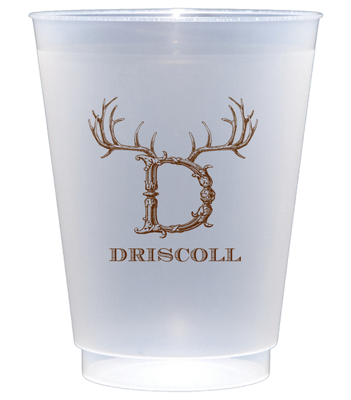 Customizable Hornabet Frosted Shatterproof 16oz Cups D