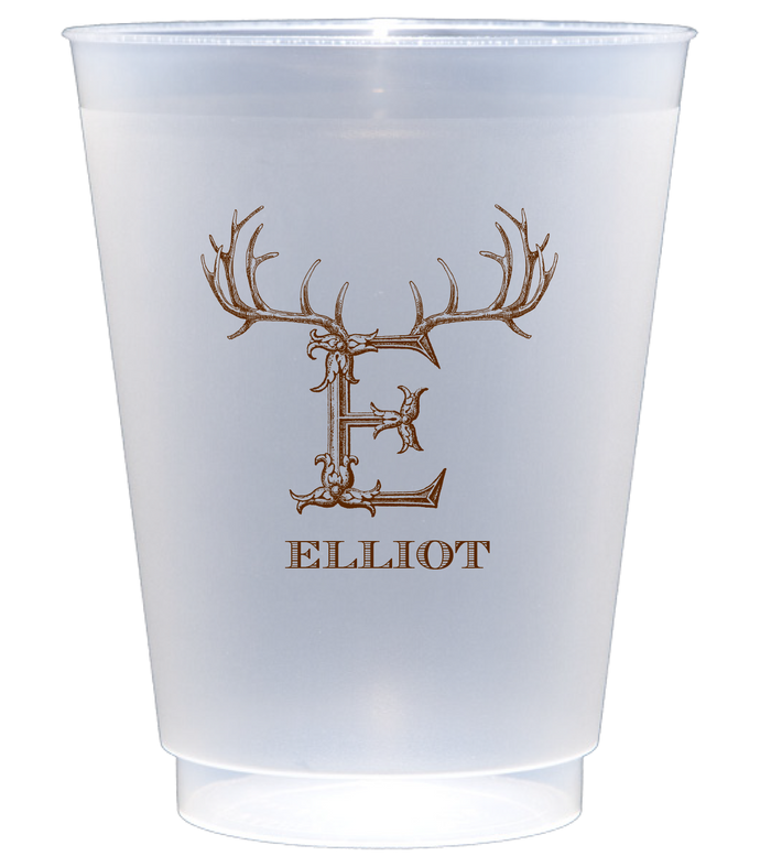 Customizable Hornabet Frosted Shatterproof 16oz Cups E