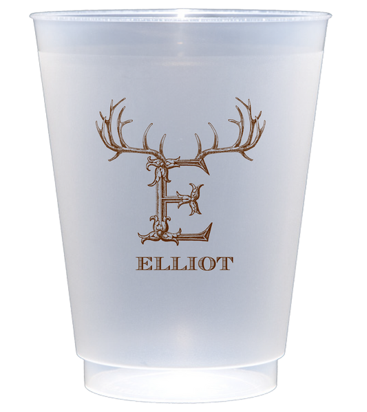 Customizable Hornabet Frosted Shatterproof 16oz Cups E