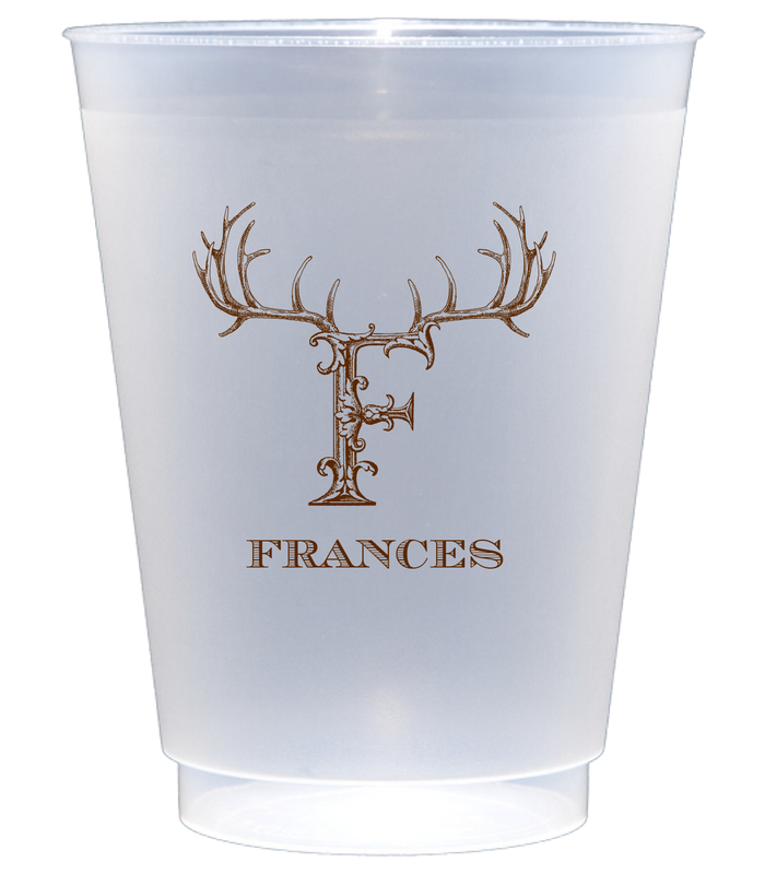 Customizable Hornabet Frosted Shatterproof 16oz Cups F