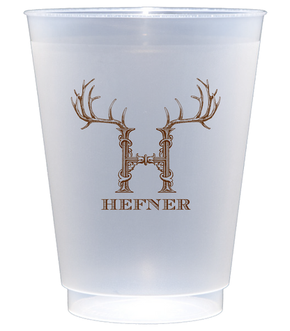 Customizable Hornabet Frosted Shatterproof 16oz Cups H