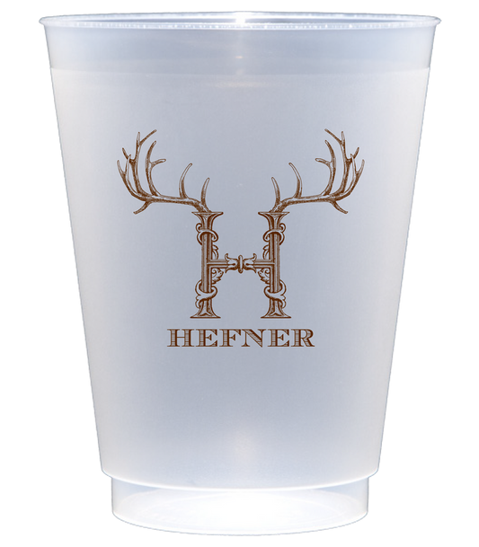 Customizable Hornabet Frosted Shatterproof 16oz Cups H