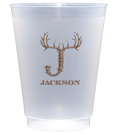 Customizable Hornabet Frosted Shatterproof 16oz Cups J