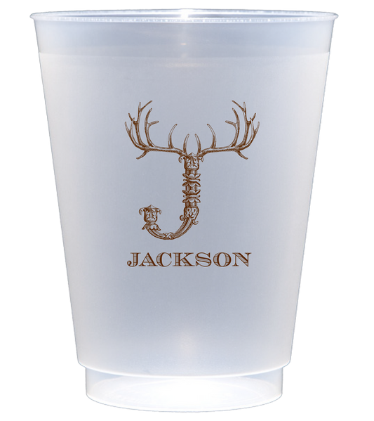Customizable Hornabet Frosted Shatterproof 16oz Cups J