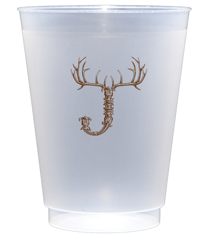Customizable Hornabet Frosted Shatterproof 16oz Cups J