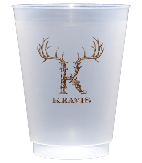 Customizable Hornabet Frosted Shatterproof 16oz Cups K