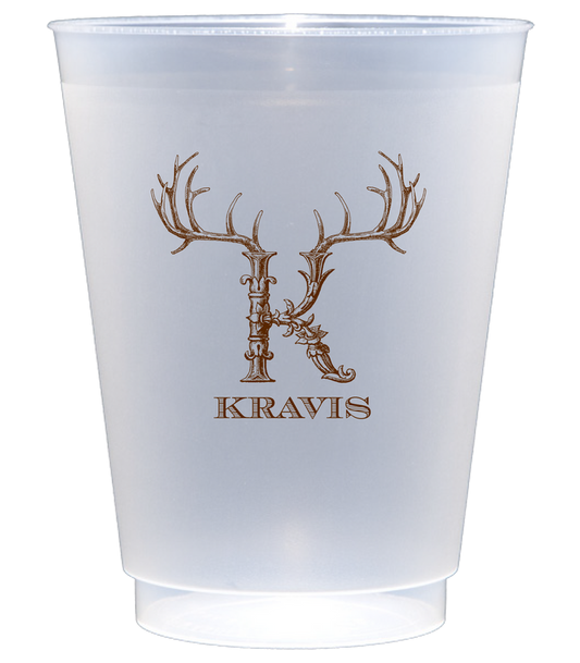 Customizable Hornabet Frosted Shatterproof 16oz Cups K