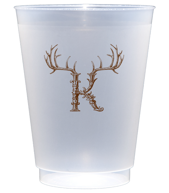 Customizable Hornabet Frosted Shatterproof 16oz Cups K