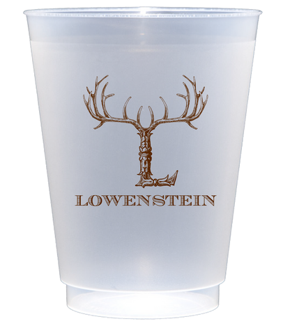 Customizable Hornabet Frosted Shatterproof 16oz Cups L