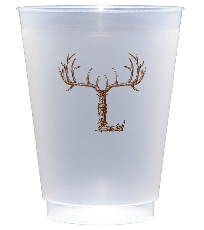 Customizable Hornabet Frosted Shatterproof 16oz Cups L