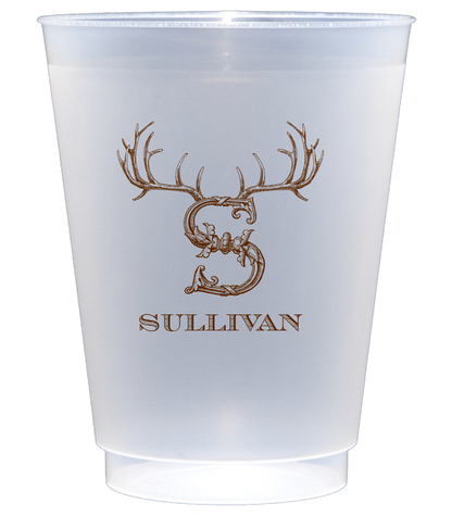 Customizable Hornabet Frosted Shatterproof 16oz Cups S