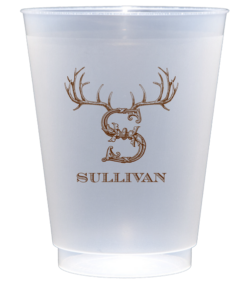 Customizable Hornabet Frosted Shatterproof 16oz Cups S