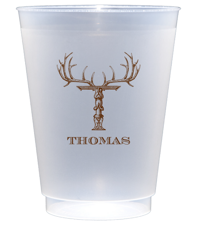 Customizable Hornabet Frosted Shatterproof 16oz Cups T