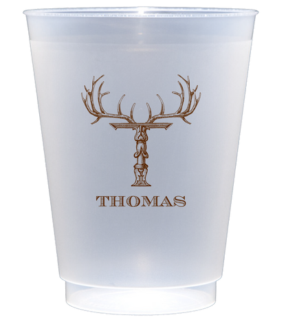 Customizable Hornabet Frosted Shatterproof 16oz Cups T