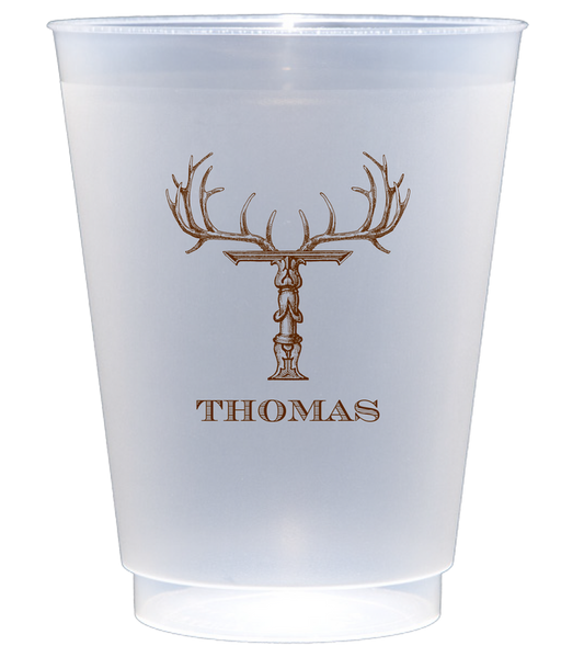 Customizable Hornabet Frosted Shatterproof 16oz Cups T