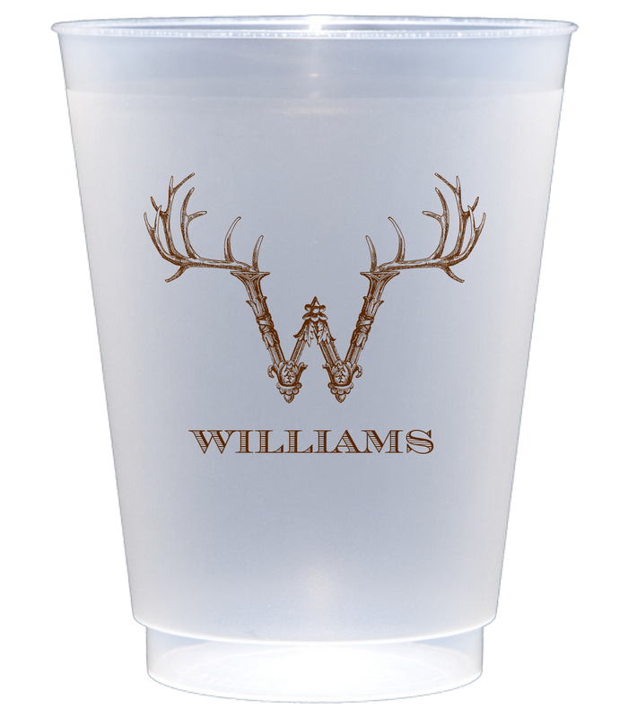 Customizable Hornabet Frosted Shatterproof 16oz Cups W