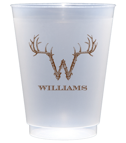 Customizable Hornabet Frosted Shatterproof 16oz Cups W