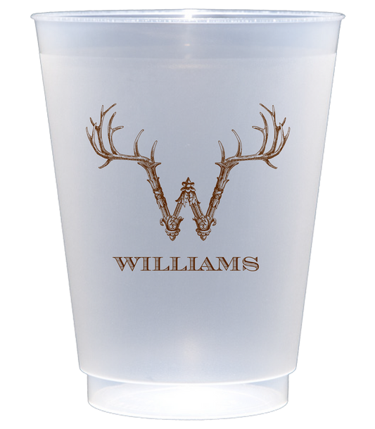 Customizable Hornabet Frosted Shatterproof 16oz Cups W