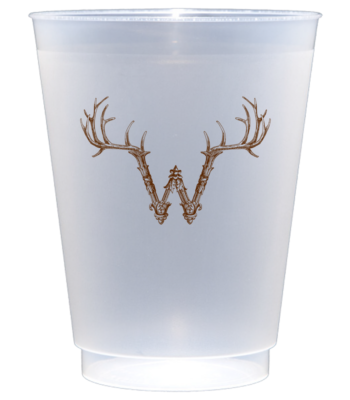 Customizable Hornabet Frosted Shatterproof 16oz Cups W