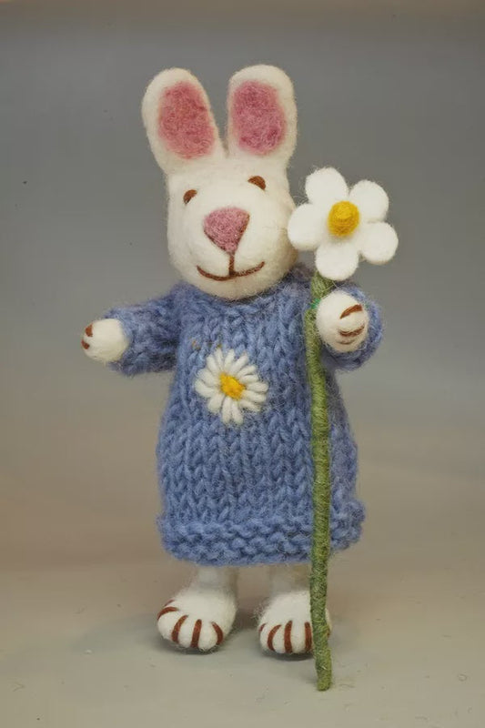 Daisy The Rabbit Wool Ornament
