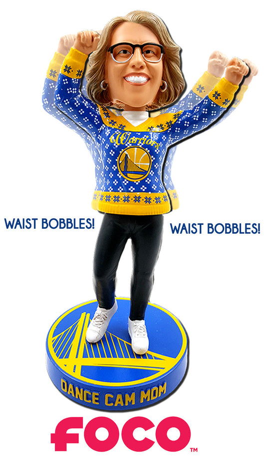 Dance Cam Mom Golden State Warriors Special Edition NBA Bobblehead