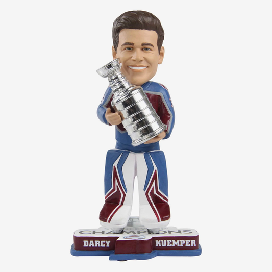 Darcy Kuemper Colorado Avalanche 2022 Stanley Cup Champions NHL Bobblehead