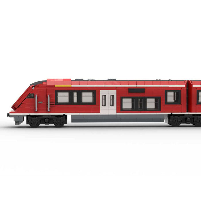 DB Regio BR63 City Express Train Klemmbausteine - LesDiy - Klemmbausteine