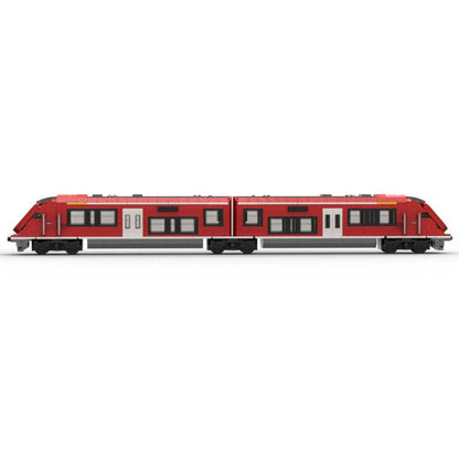 DB Regio BR63 City Express Train Klemmbausteine - LesDiy - Klemmbausteine