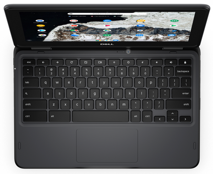 Dell 3100 11.6" Chromebook - Intel N4000 4GB RAM 16GB SSD Webcam ChromeOS AUE June 2029 - Coretek Computers
