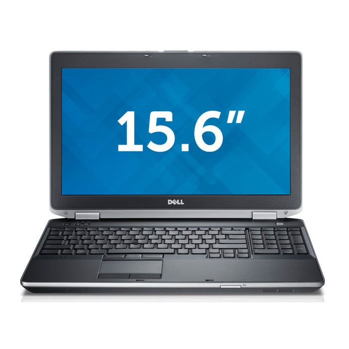 DELL Grade A E6520 15.6" Laptop - Intel Core i3-2330M 2.20GHz 8GB RAM 128GB SSD Windows 10 Pro 64-Bit - Coretek Computers