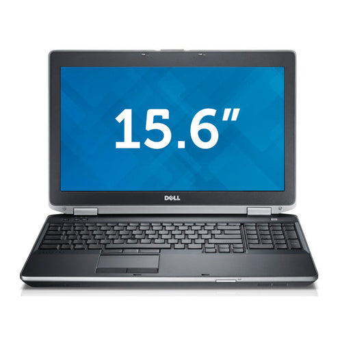 DELL Grade A E6520 15.6" Laptop - Intel Core i3-2330M 2.20GHz 8GB RAM 128GB SSD Windows 10 Pro 64-Bit - Coretek Computers