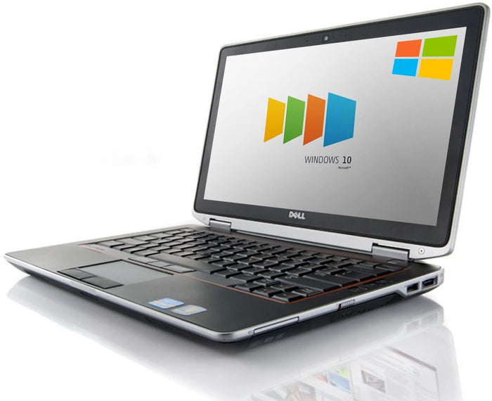 DELL Grade A E6520 15.6" Laptop - Intel Core i3-2330M 2.20GHz 8GB RAM 128GB SSD Windows 10 Pro 64-Bit - Coretek Computers
