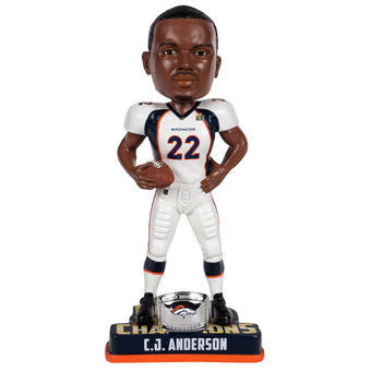 Denver Broncos Super Bowl 50 Bobbleheads - National Bobblehead HOF Store