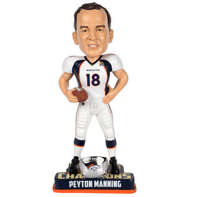 Denver Broncos Super Bowl 50 Bobbleheads - National Bobblehead HOF Store