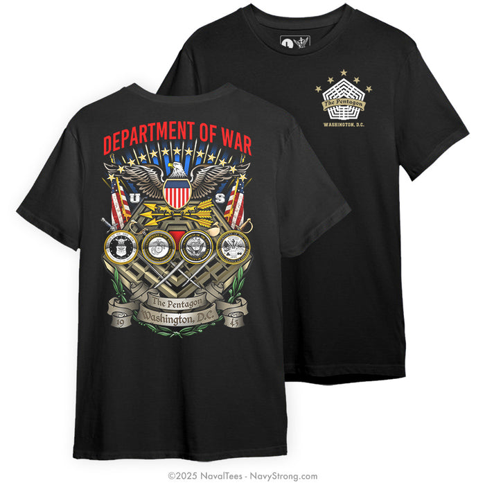 "Department of War" Tee | Black
