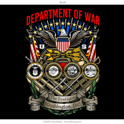 "Department of War" Tee | Black