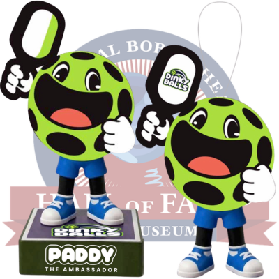 DinkyBalls Paddy the Ambassador Pickleball Bobbleheads (Presale)