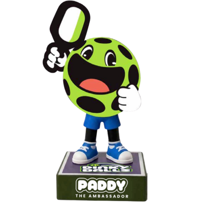 DinkyBalls Paddy the Ambassador Pickleball Bobbleheads (Presale)