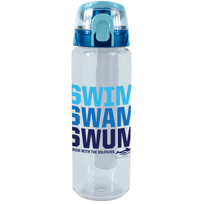 Discovery Cove Swim Swam Swum Logo Bottle 32 Oz