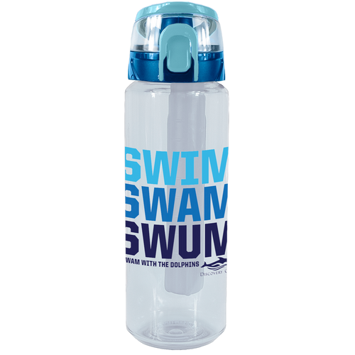 Discovery Cove Swim Swam Swum Logo Bottle 32 Oz