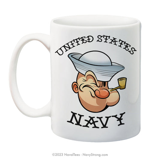 "Dixie Cup Popeye" | 15 oz Coffee Mug