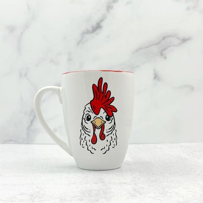 Don't Make Me Peck You Latte Mug