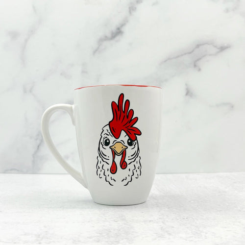 Don't Make Me Peck You Latte Mug
