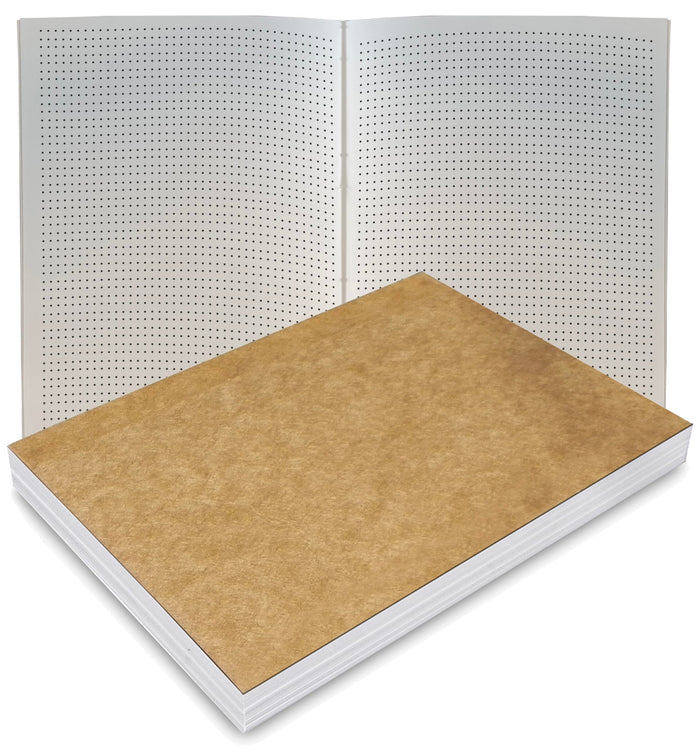 Dotted Grid Refills for Refillable Leather Journals (A5, Set of 4)