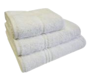 EcoKnit Bath Sheet White 90x175cm