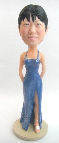 Elegant Dress Bobblehead #6 - National Bobblehead HOF Store