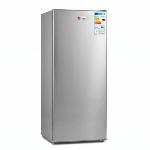 Elma Upright Freezer A+, 6 Drawers, 153Lit, Stainless Steel