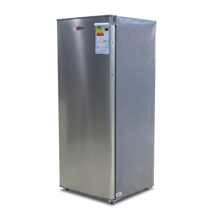 Elma Upright Freezer A+, 6 Drawers, 153Lit, Stainless Steel